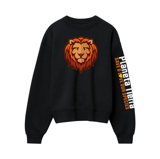 Sudadera León Negra