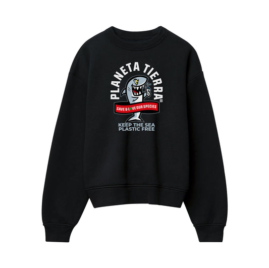 Sudadera Tiburón Negra