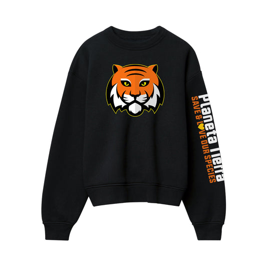 Sudadera Tigre Negra